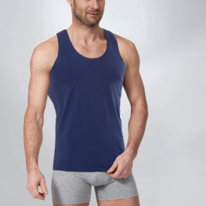 Varicolored Sleeveless Undershirts